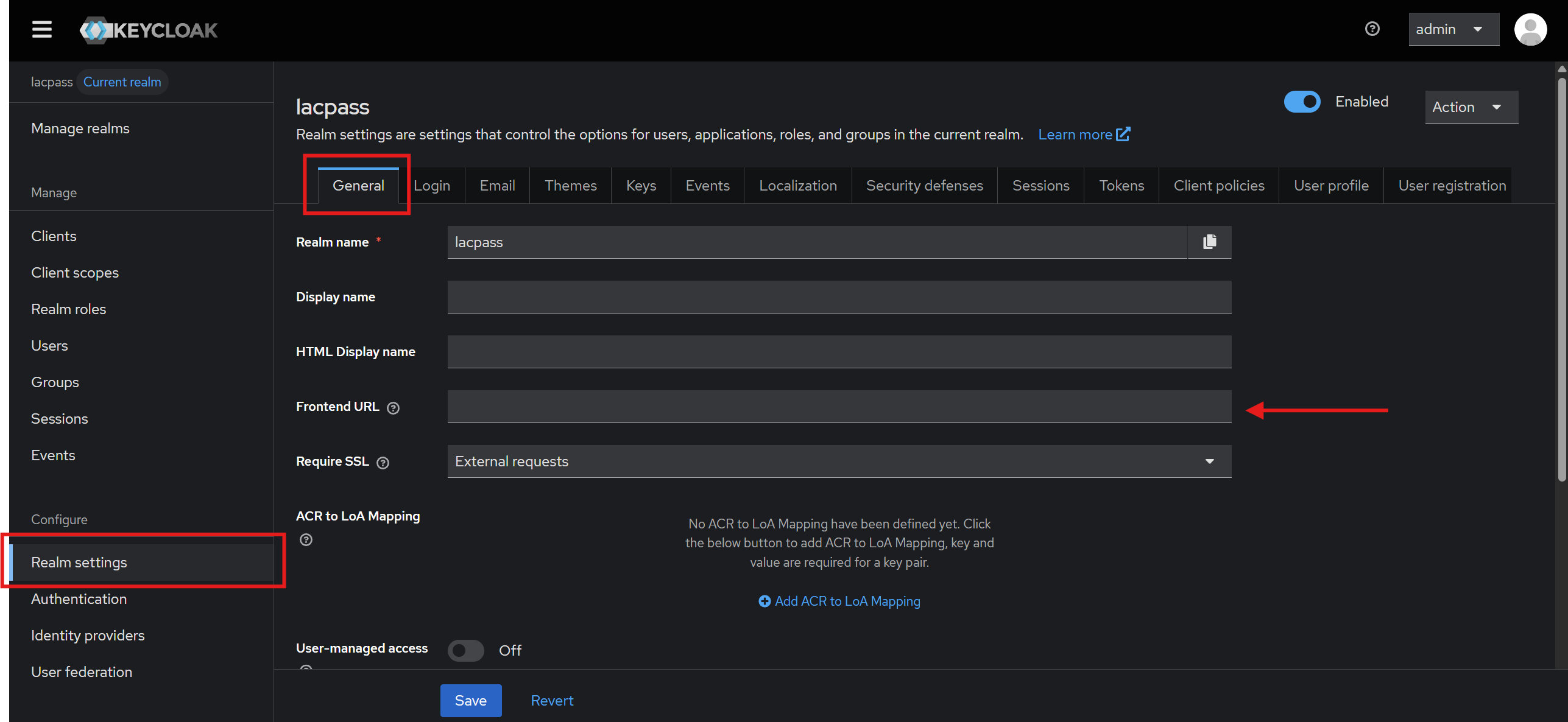 Add redirect URI